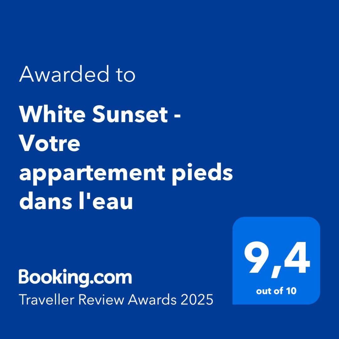 White Sunset - Votre Appartement Pieds Dans L'Eau Trois Bassins Eksteriør bilde